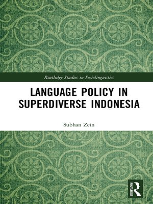 cover image of Language Policy in Superdiverse Indonesia